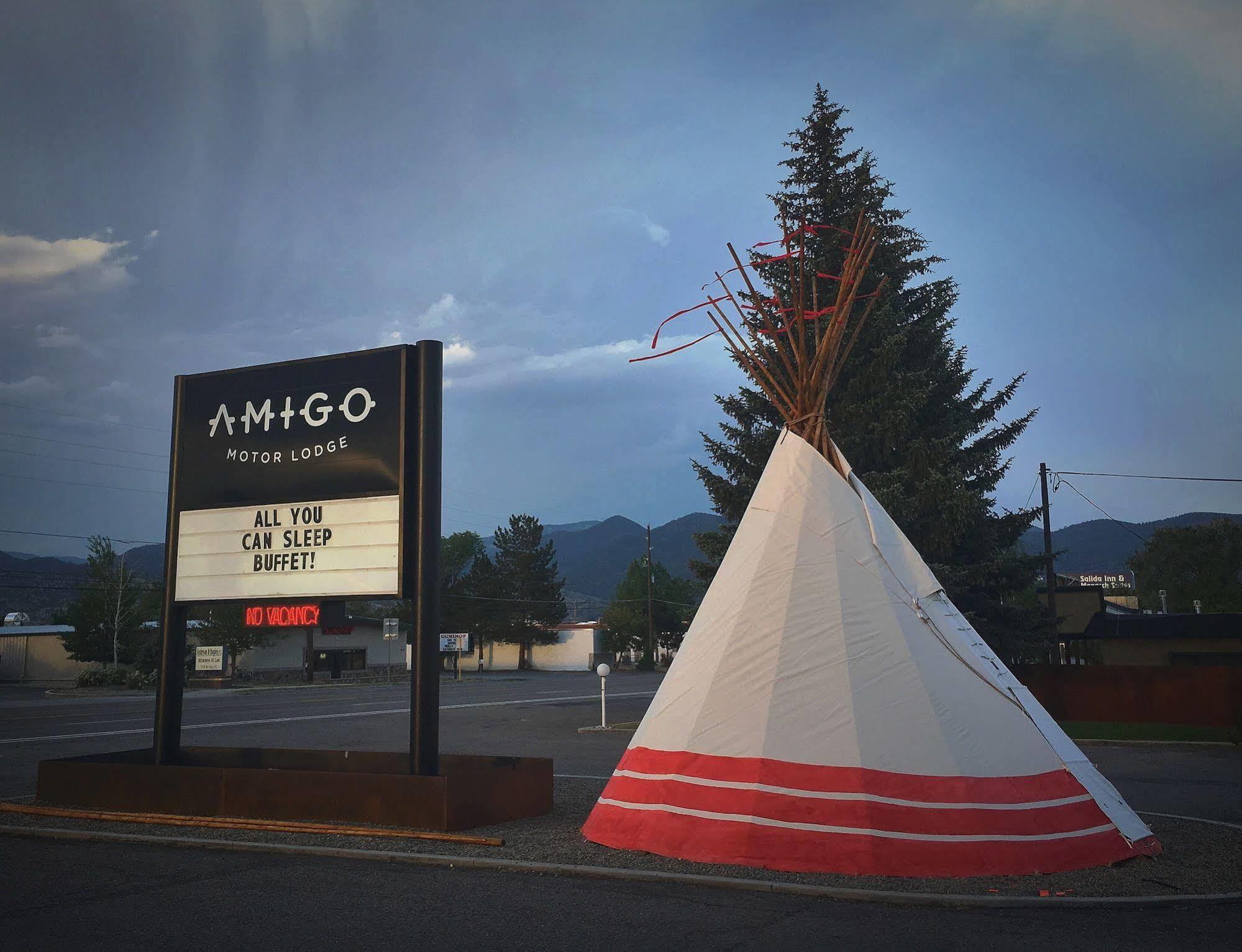 Amigo Motor Lodge Salida Exterior photo
